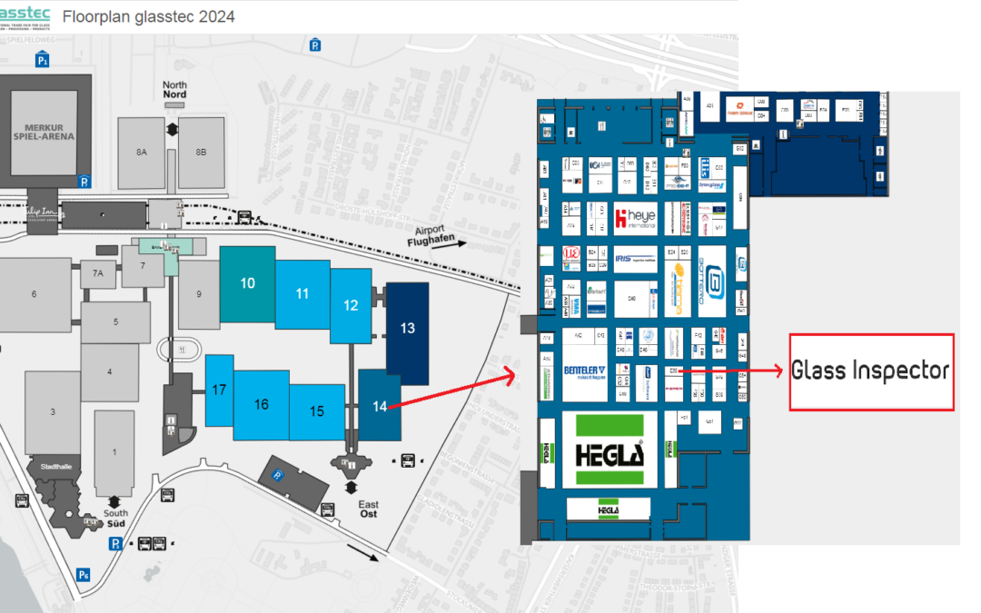 GLASS INSPECTOR AT THE GLASSTEC 2024 GLASS FAIR